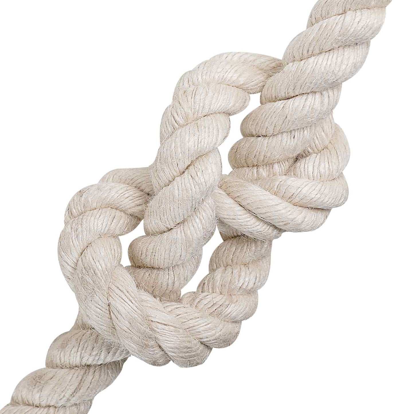 Jute Rope 30 mm White 100% Tossa jute