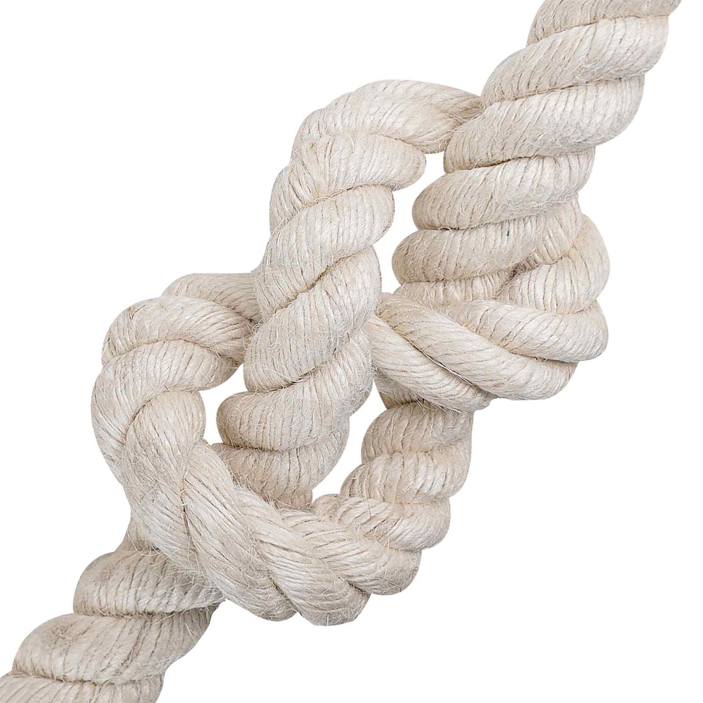 Jute Rope 36 mm White 100% Tossa jute