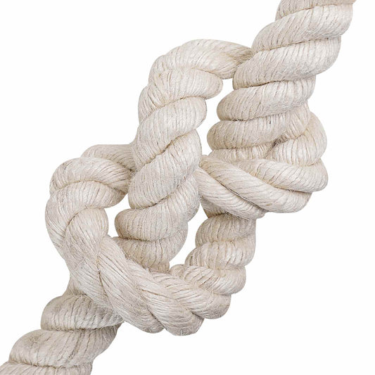 Jute Rope 40 mm White 100% Tossa jute