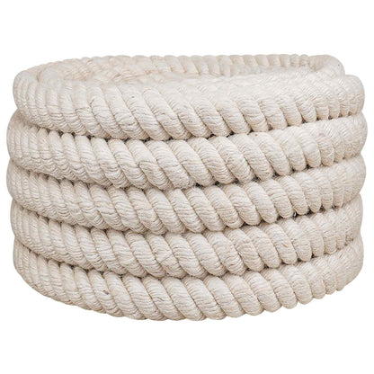 Jute Rope 40 mm White 100% Tossa jute