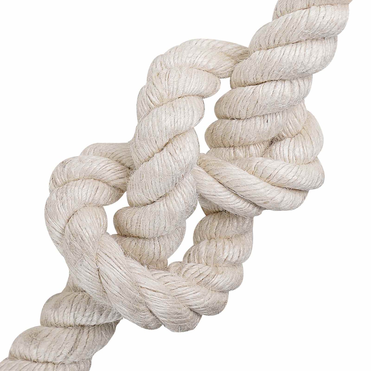Jute Rope 40 mm White 100% Tossa jute