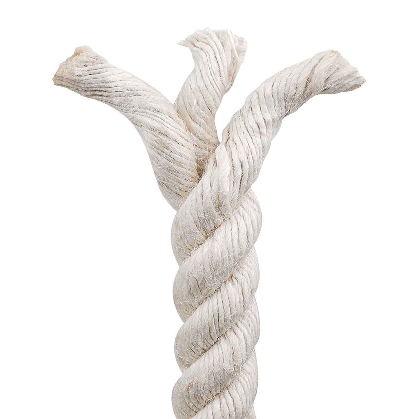 Jute Rope 40 mm White 100% Tossa jute