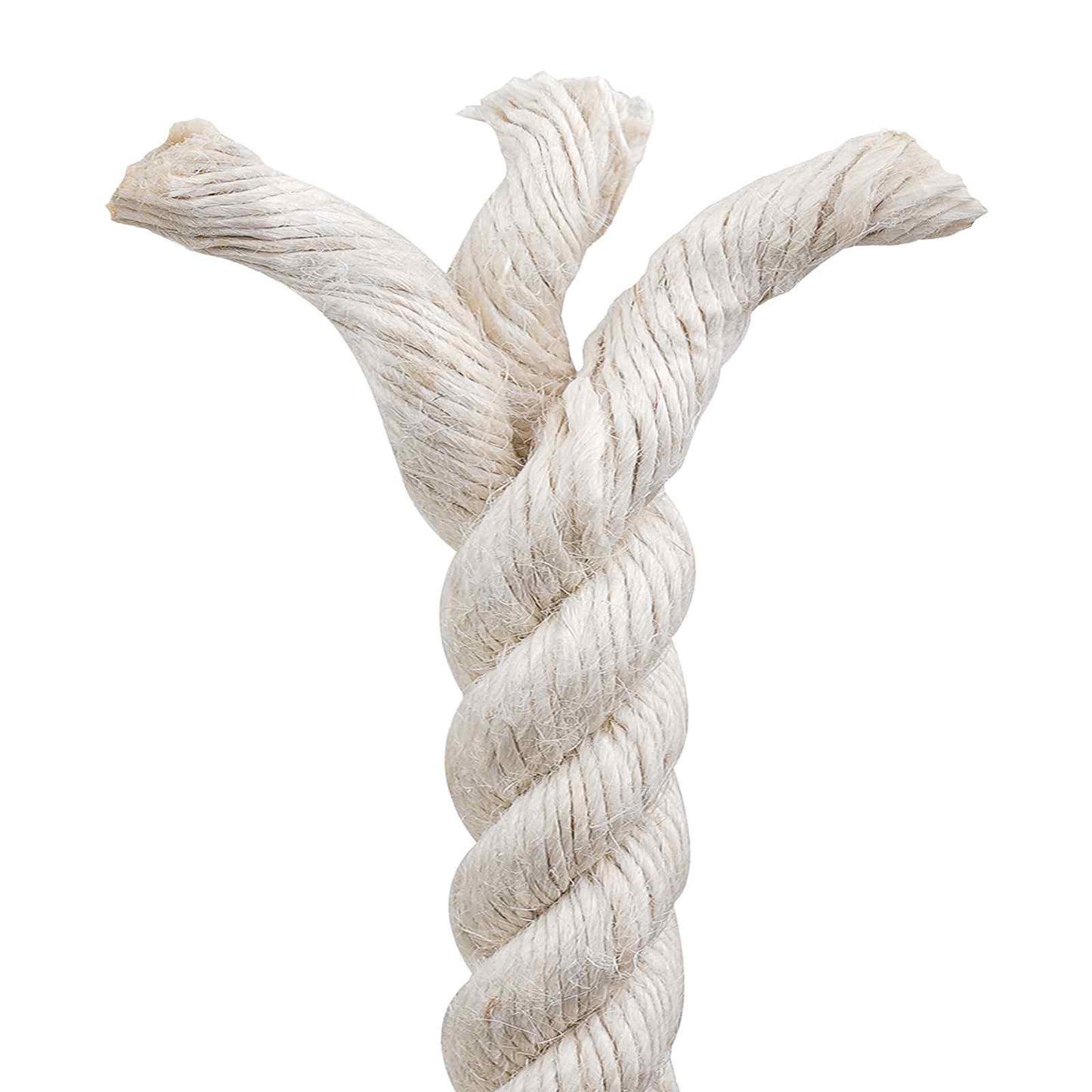 Jute Rope 60 mm White 100% Tossa jute