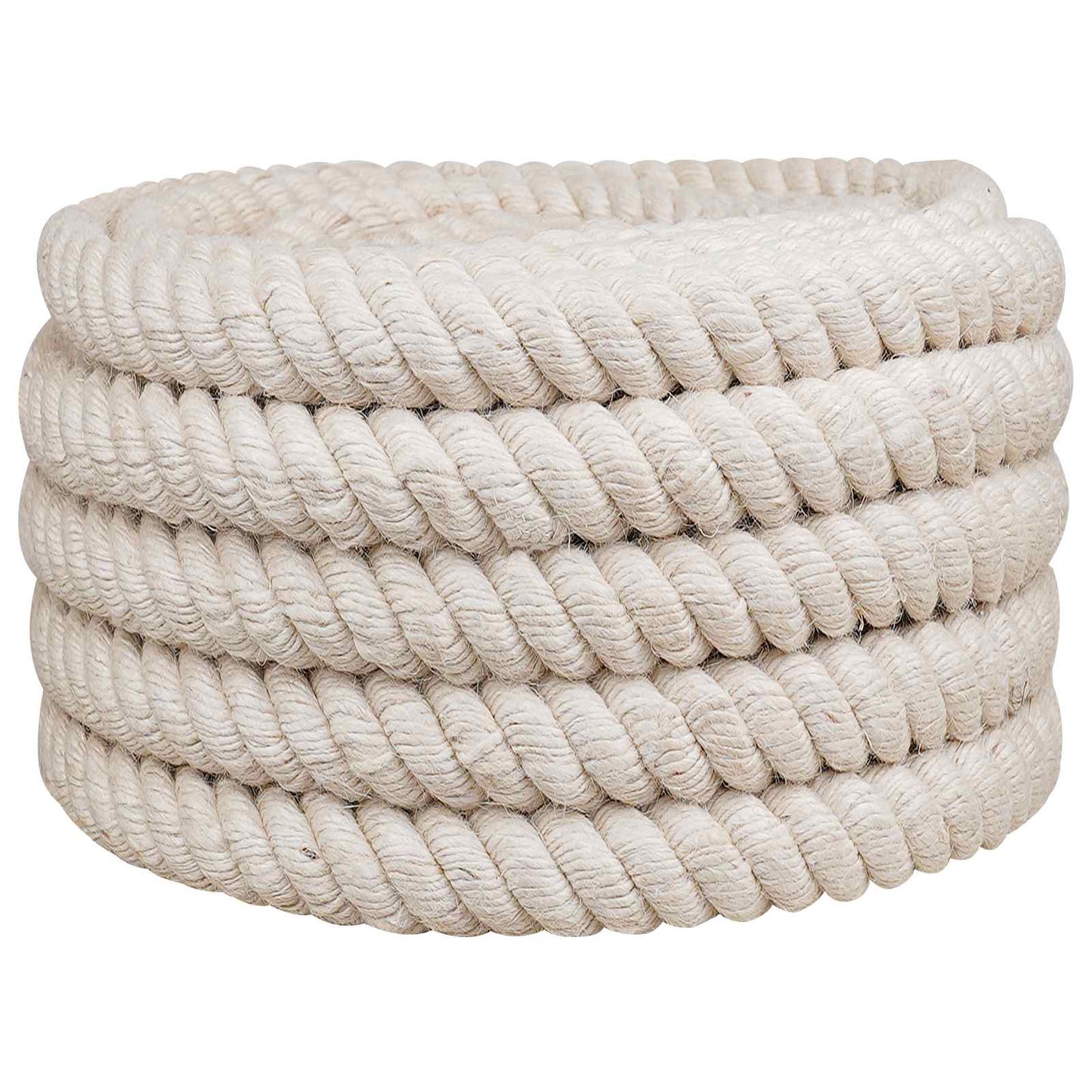 Jute Rope 60 mm White 100% Tossa jute