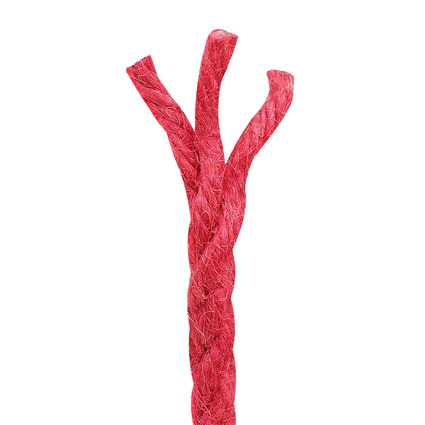 Jute Rope Red 100% Tossa jute