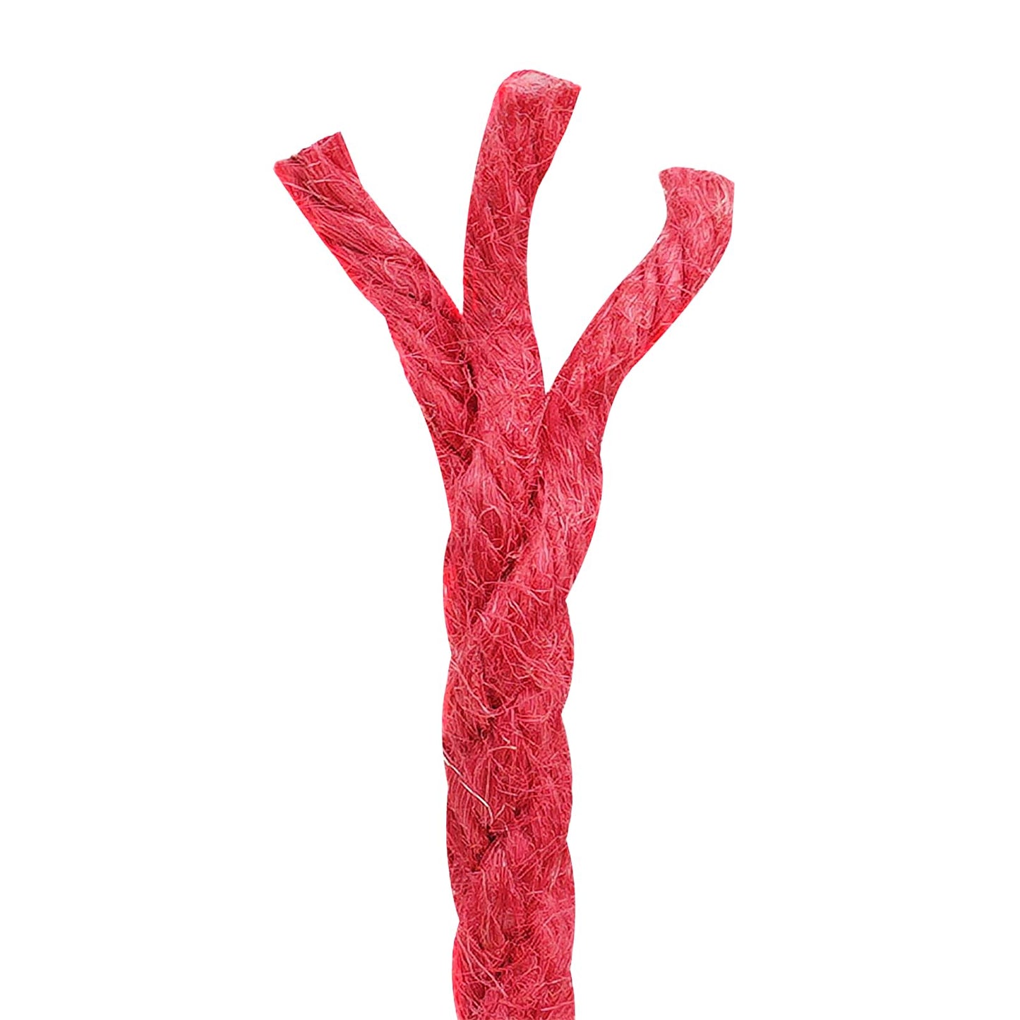 Jute Rope Red 100% Tossa jute