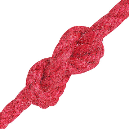 Jute Rope Red 100% Tossa jute