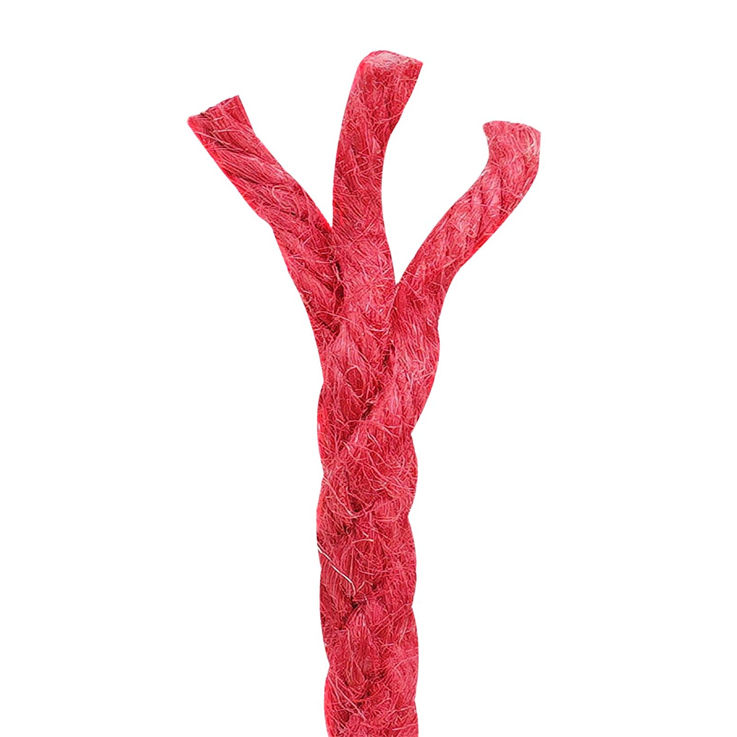 Jute Rope Red 100% Tossa jute