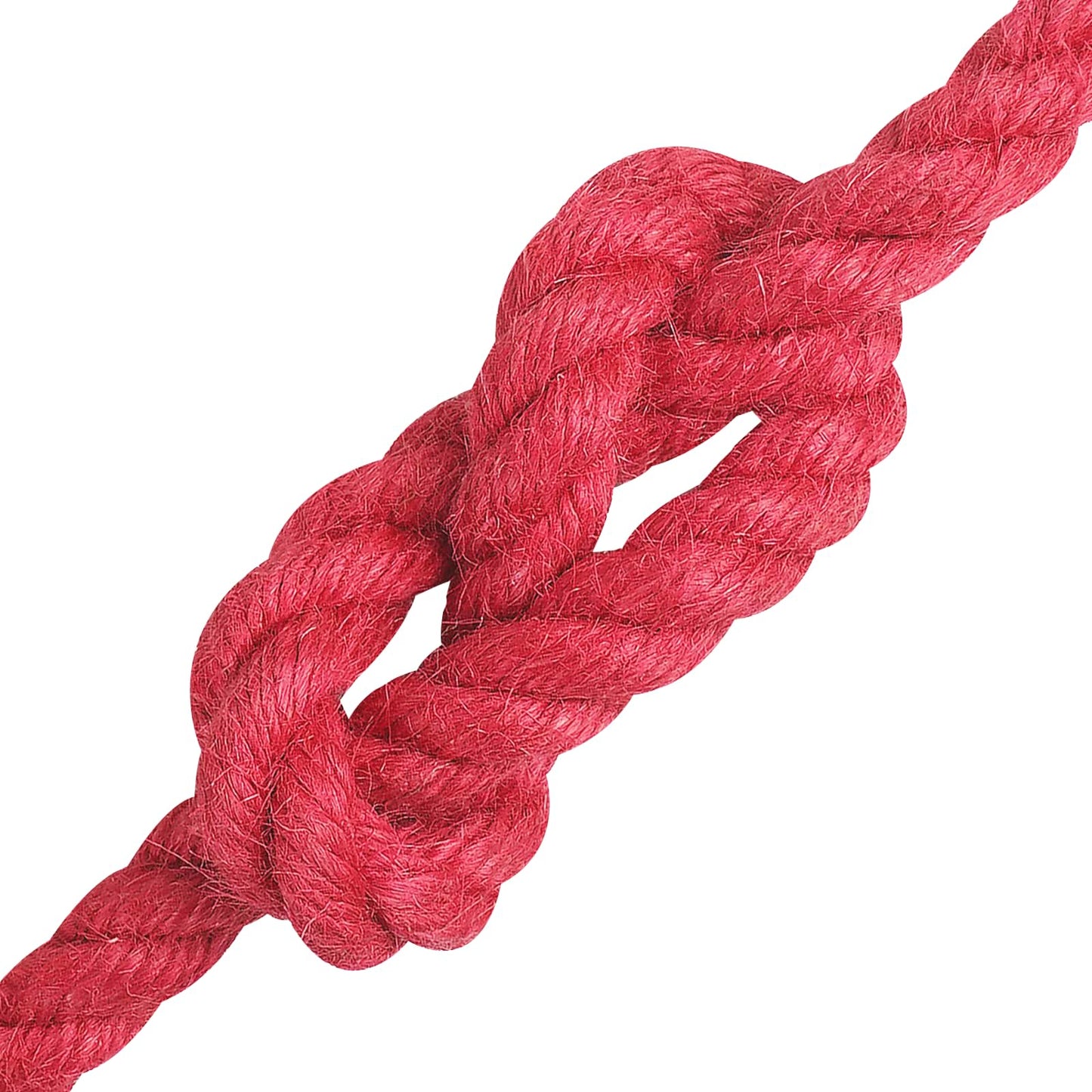 Jute Rope Red 100% Tossa jute