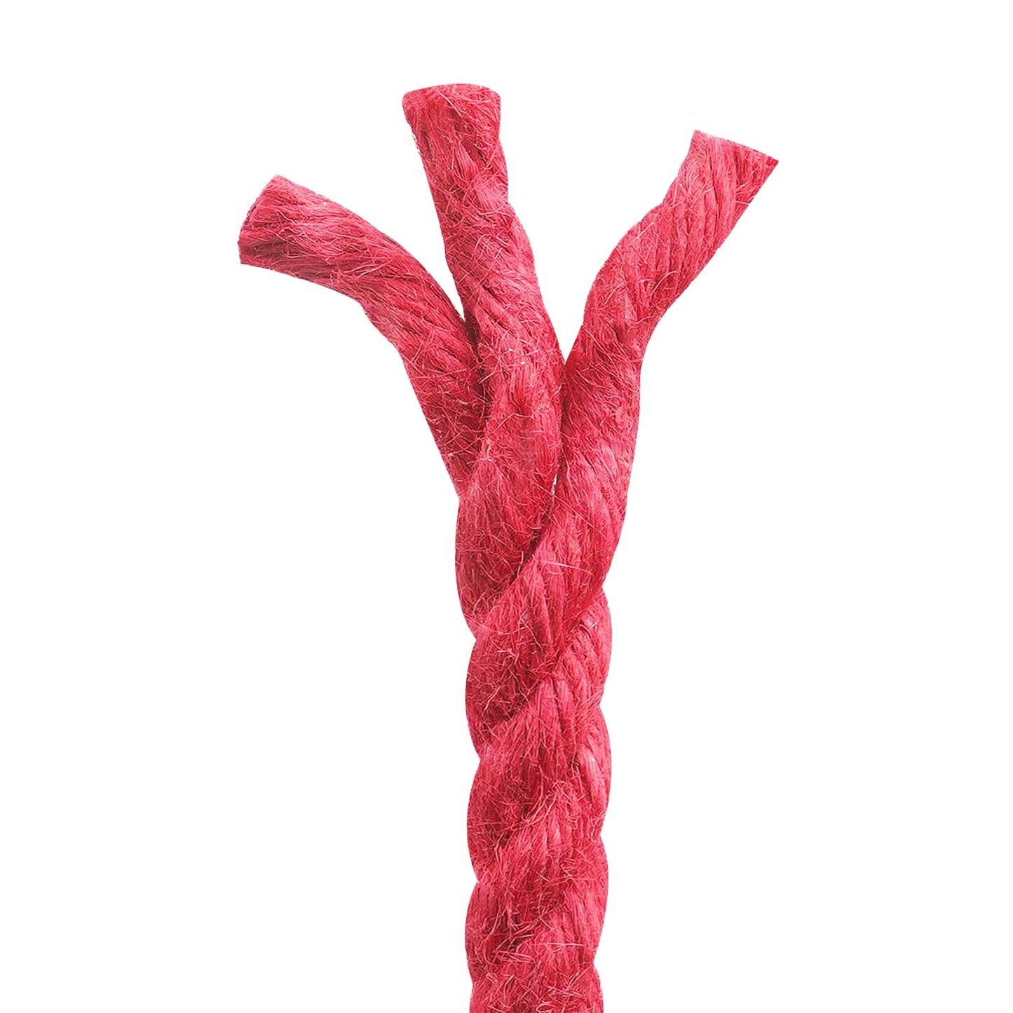 Jute Rope Red 100% Tossa jute