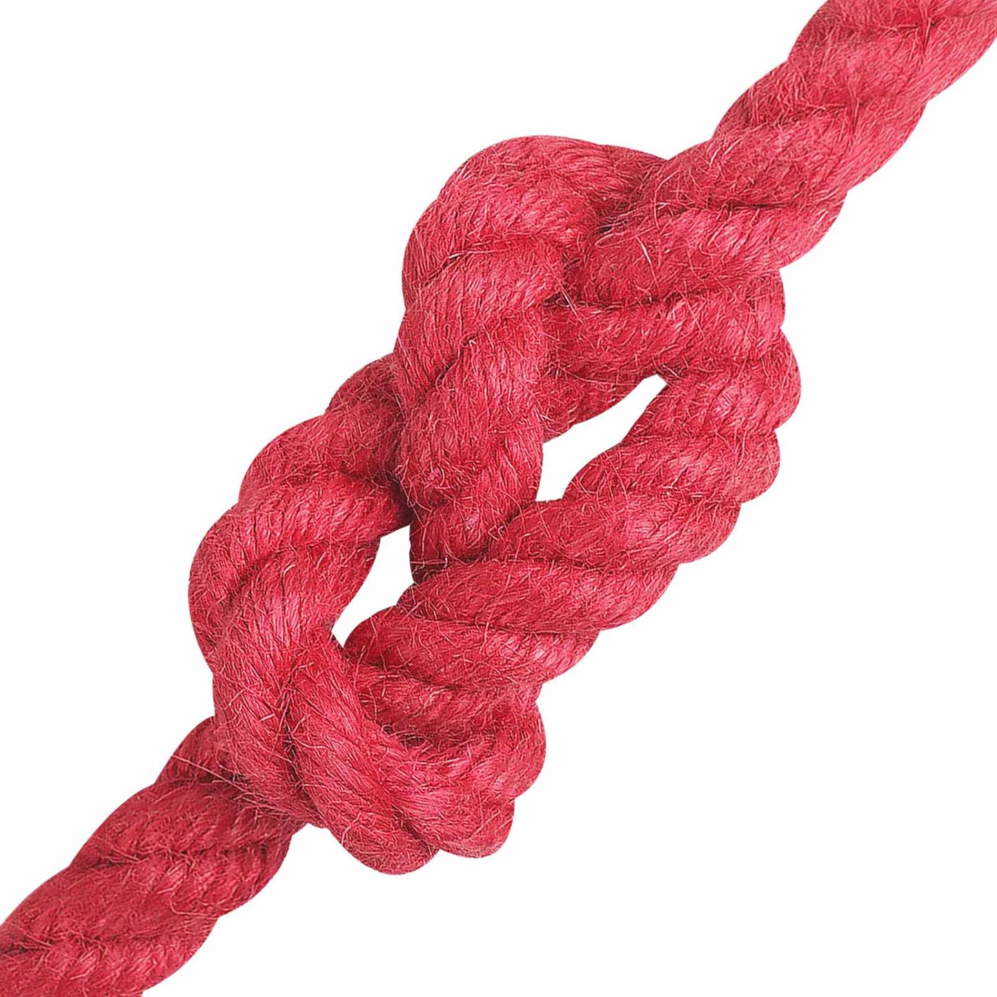 Jute Rope Red 100% Tossa jute