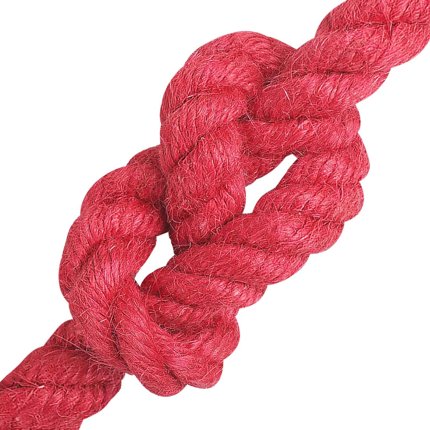Jute Rope Red 100% Tossa jute