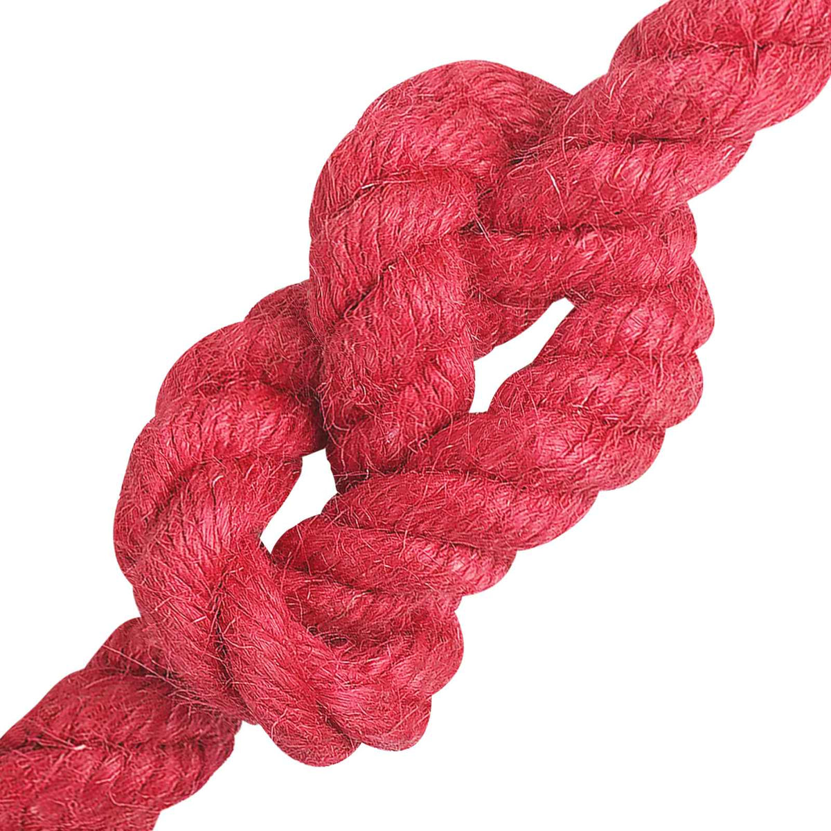 Jute Rope 14 mm Red 100% Tossa jute