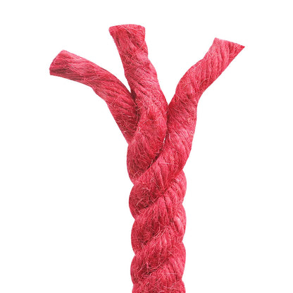 Jute Rope 14 mm Red 100% Tossa jute