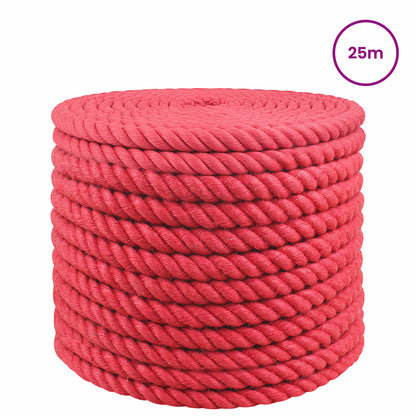 Jute Rope Red 100% Tossa jute