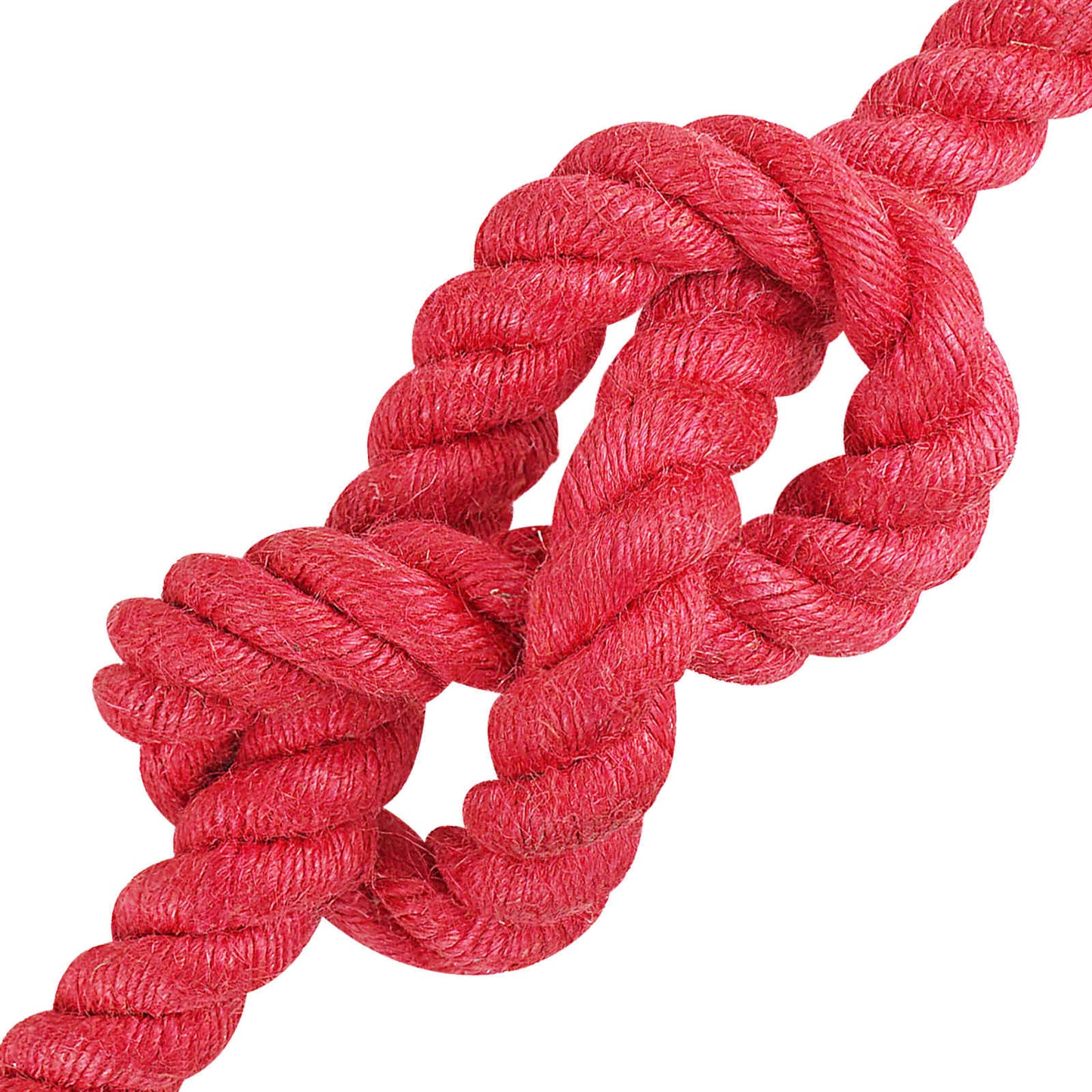 Jute Rope Red 100% Tossa jute