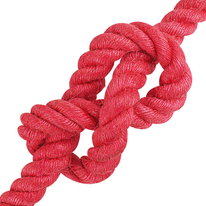 Jute Rope Red 100% Tossa jute