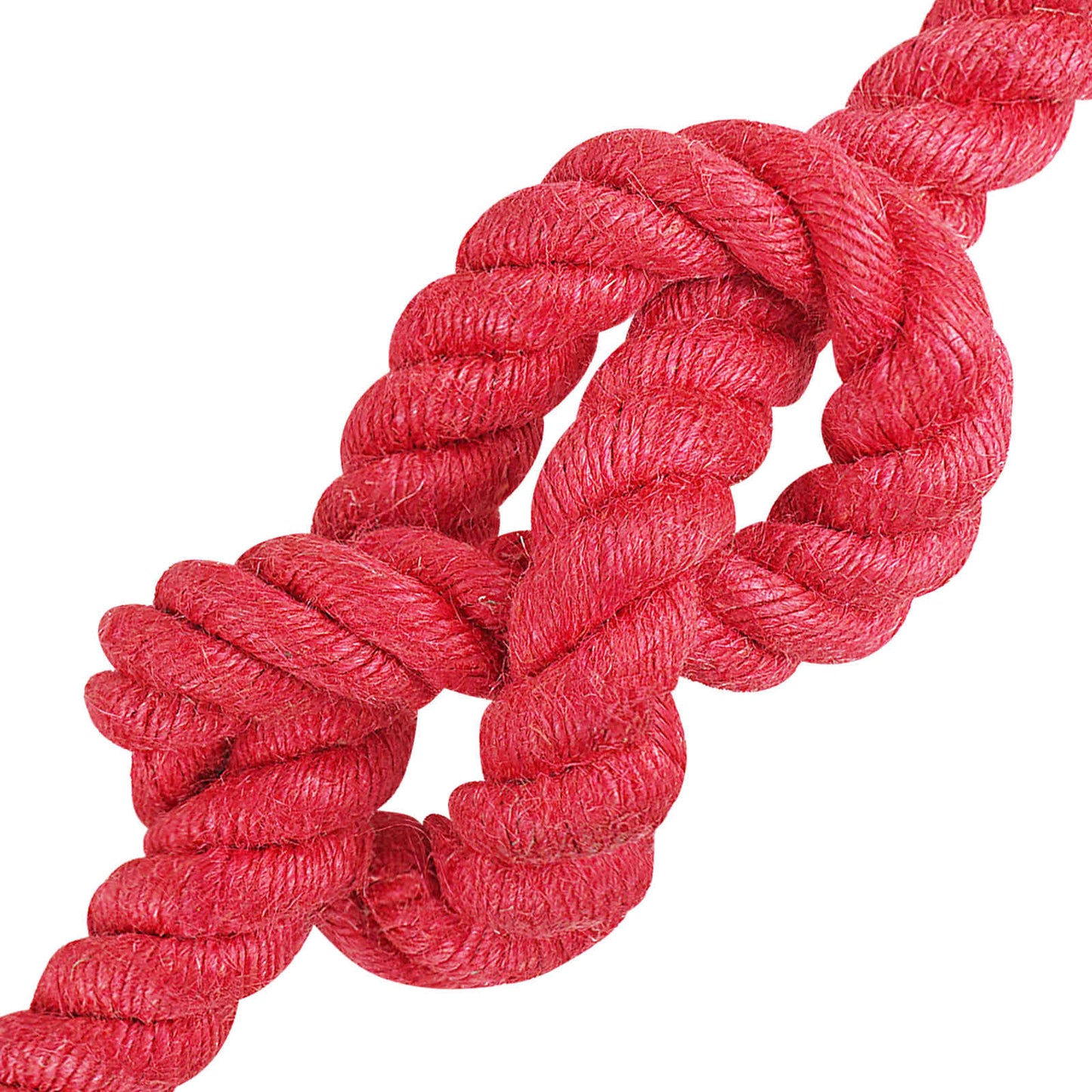 Jute Rope Red 100% Tossa jute