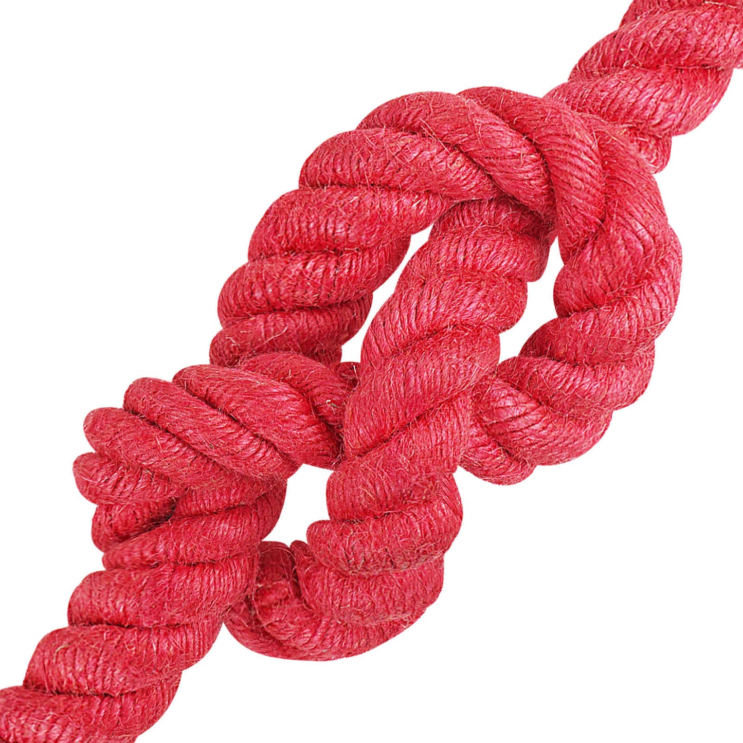 Jute Rope Red 100% Tossa jute