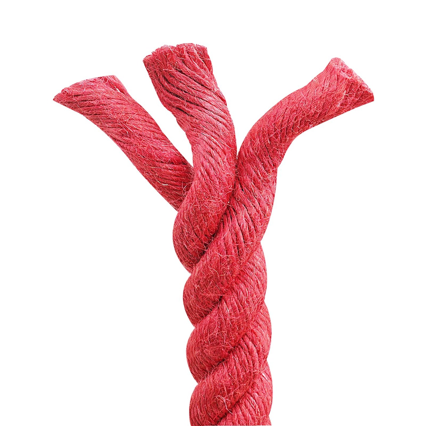 Jute Rope Red 100% Tossa jute