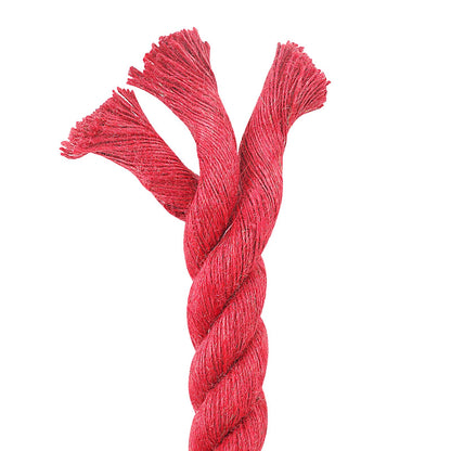 Jute Rope Red 100% Tossa jute