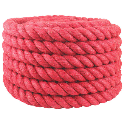 Jute Rope Red 100% Tossa jute