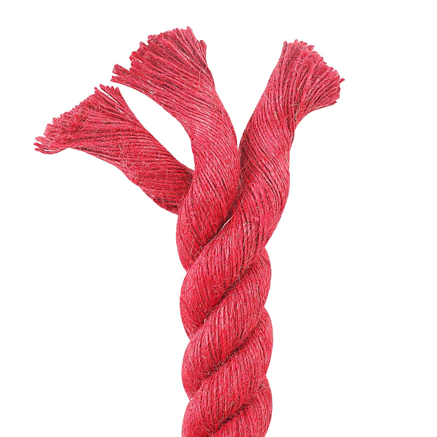 Jute Rope Red 100% Tossa jute