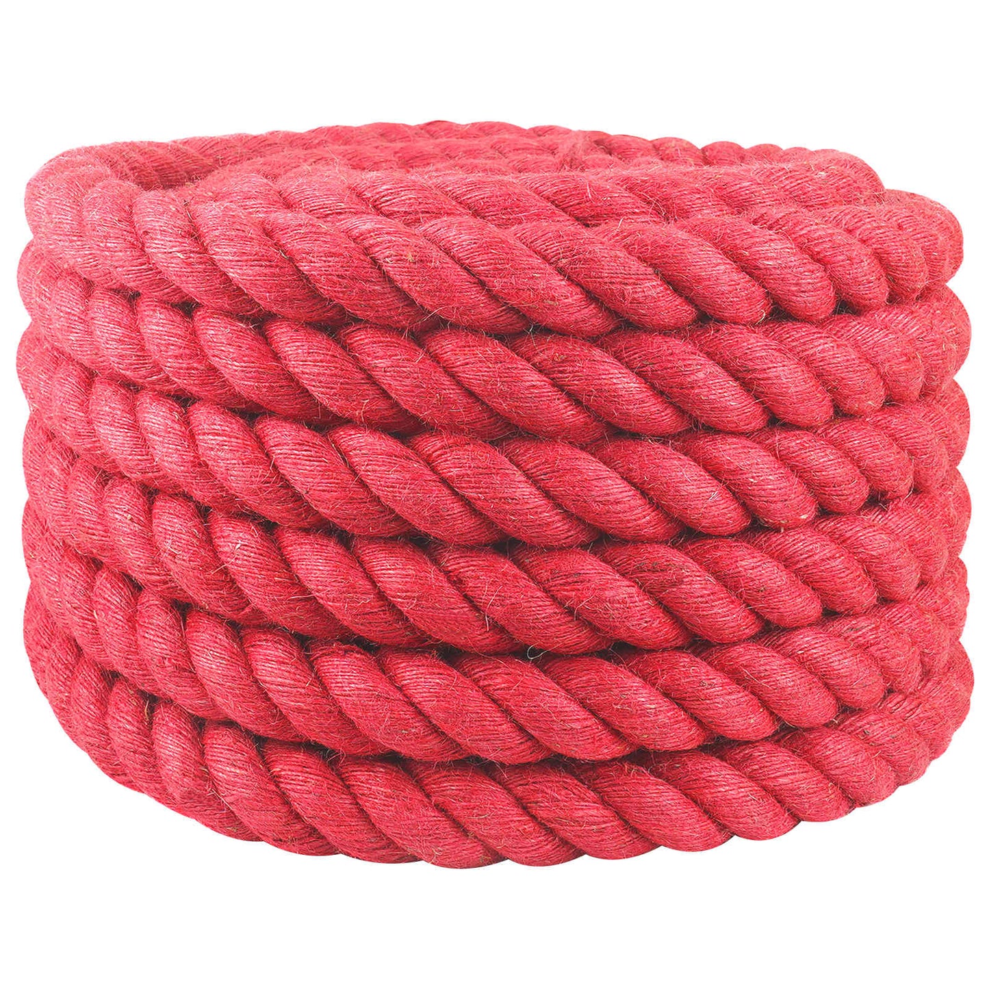 Jute Rope Red 100% Tossa jute