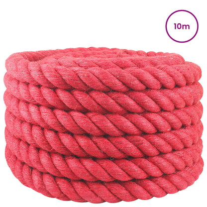 Jute Rope Red 100% Tossa jute