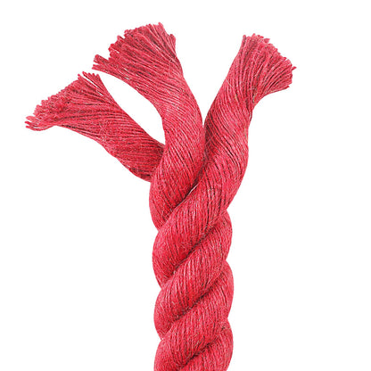 Jute Rope Red 100% Tossa jute