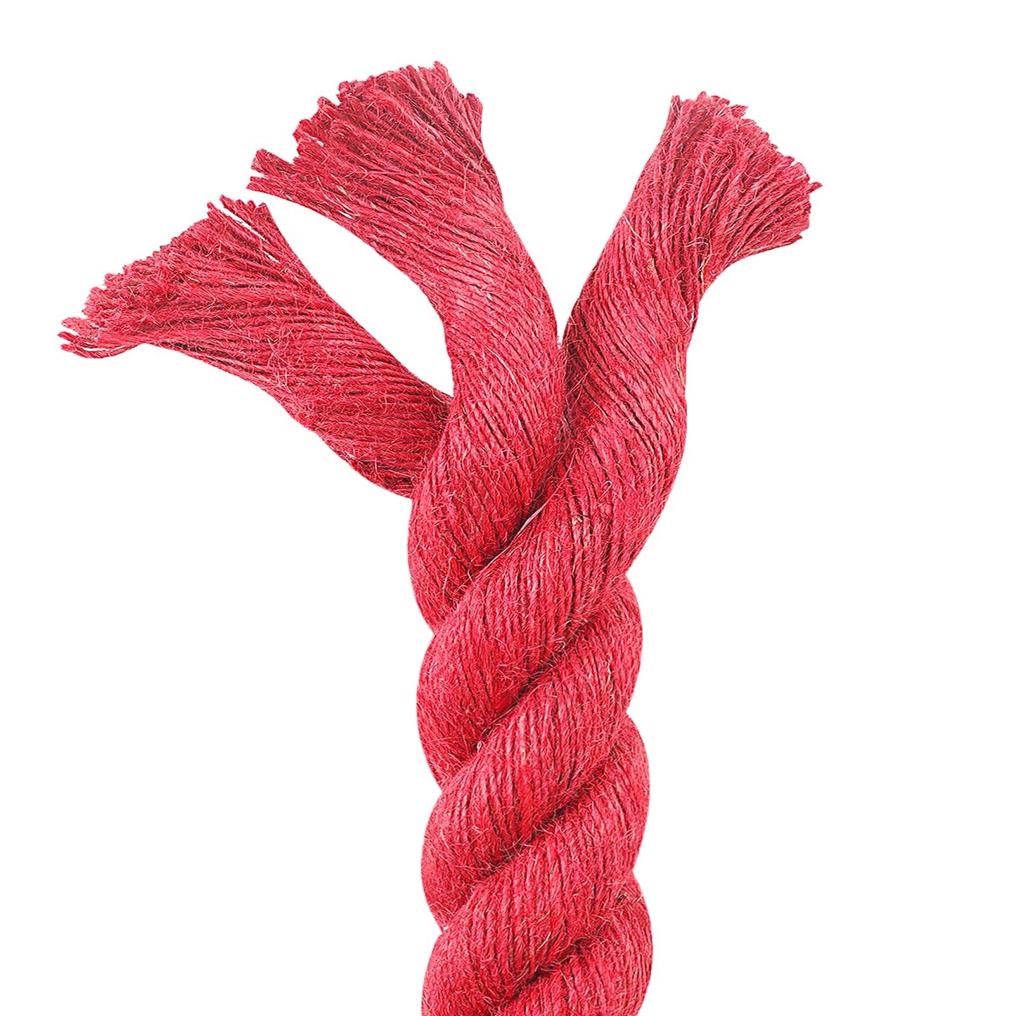 Jute Rope Red 100% Tossa jute