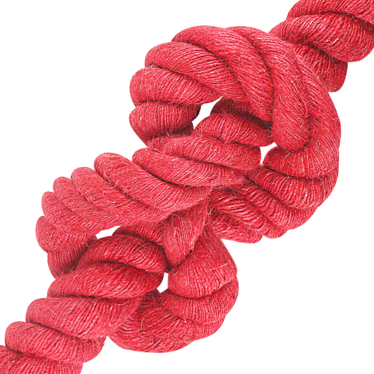 Jute Rope Red 100% Tossa jute