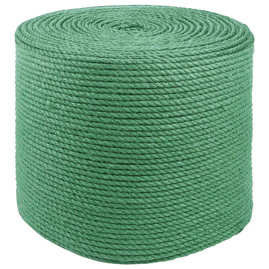 10 pcs 2 mm Green 100% Tossa jute