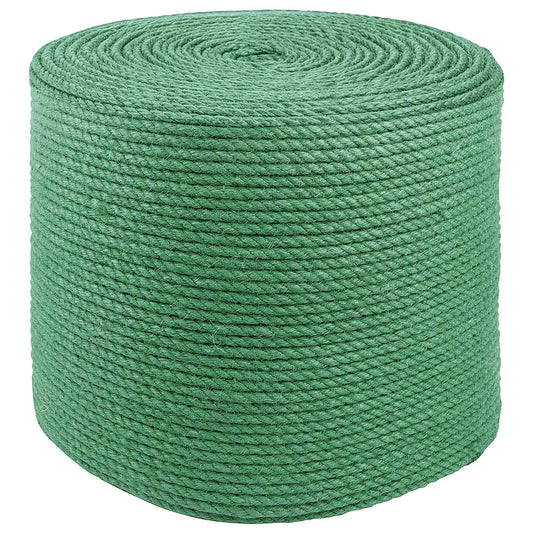 4 mm Green 100% Tossa jute