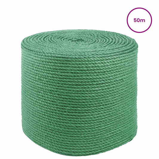 4 mm Green 100% Tossa jute