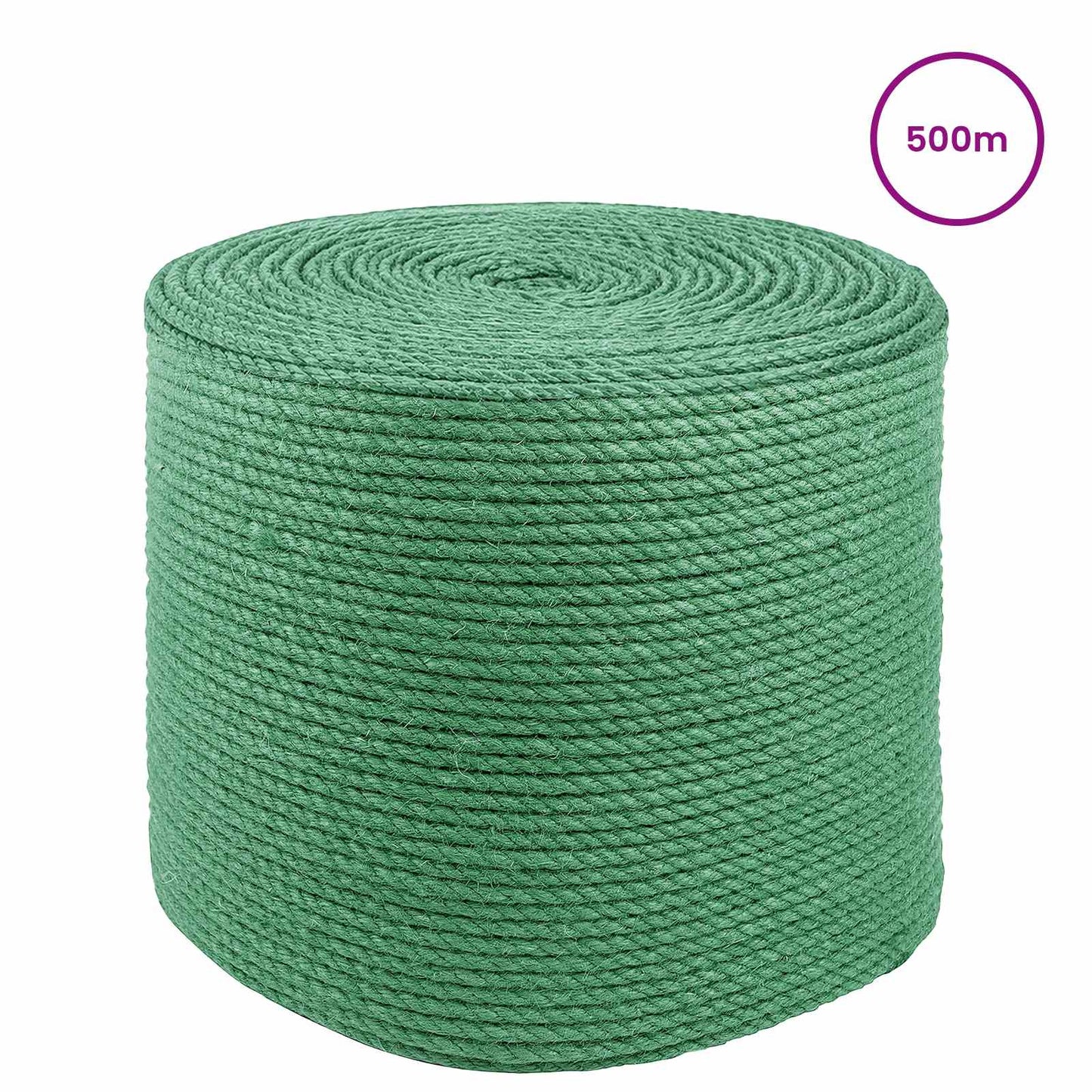 Jute Rope Green 100% Tossa jute