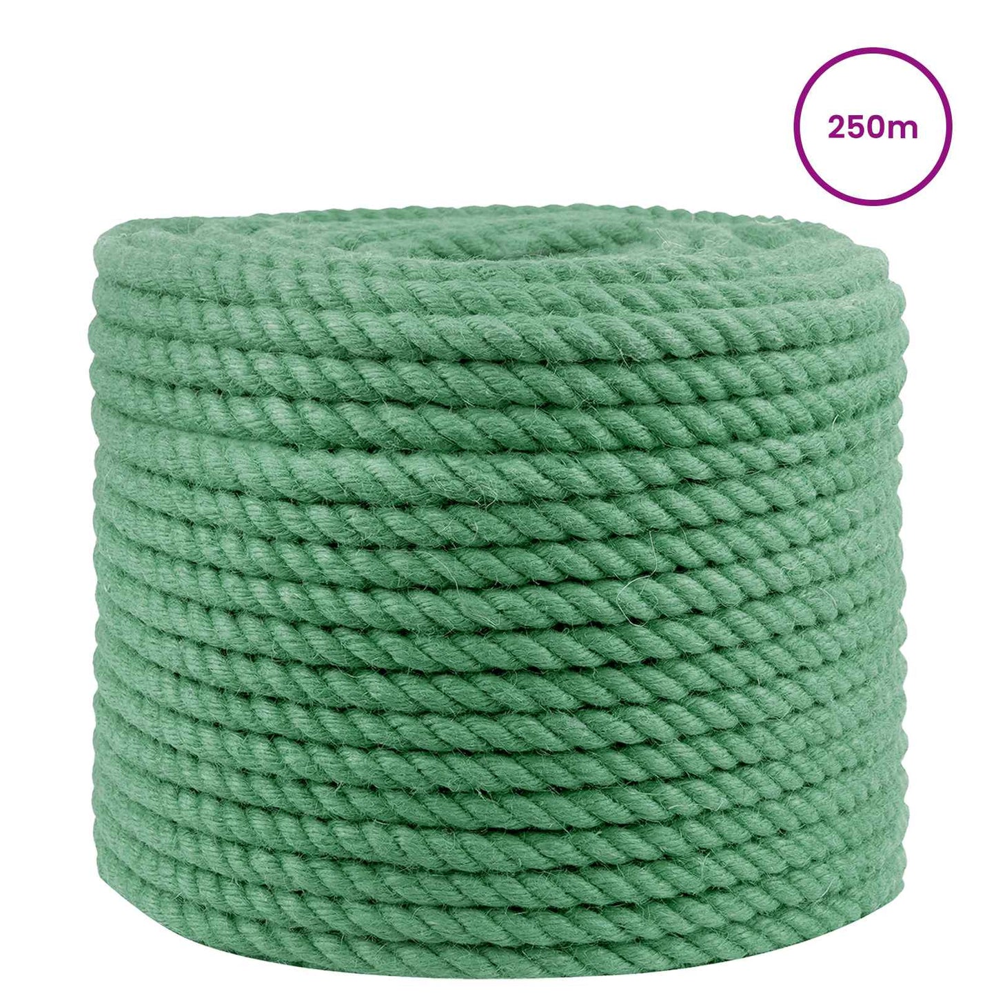 Jute Rope Green 100% Tossa jute