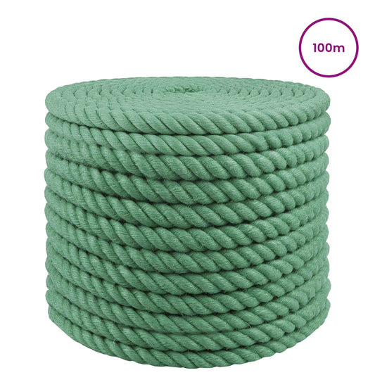 Jute Rope 16 mm Green 100% Tossa jute
