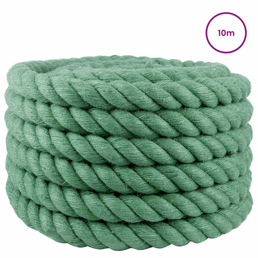 Jute Rope 30 mm Green 100% Tossa jute