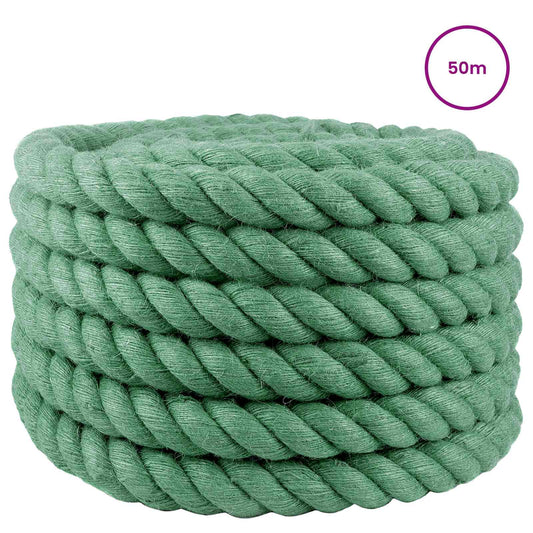Jute Rope 30 mm Green 100% Tossa jute