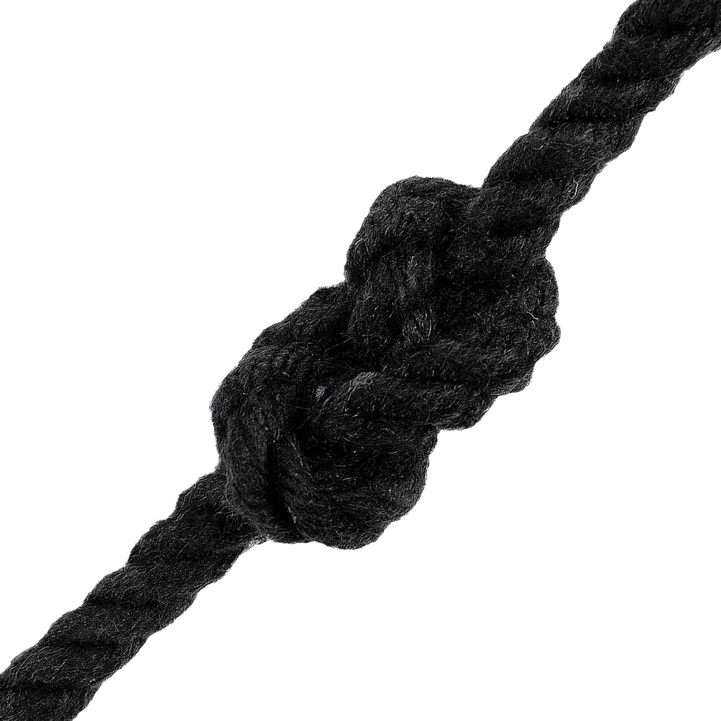 Rope Black 0.4 x 0.4 x 5000 cm Cotton