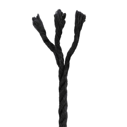 Rope Black 0.4 x 0.4 x 5000 cm Cotton