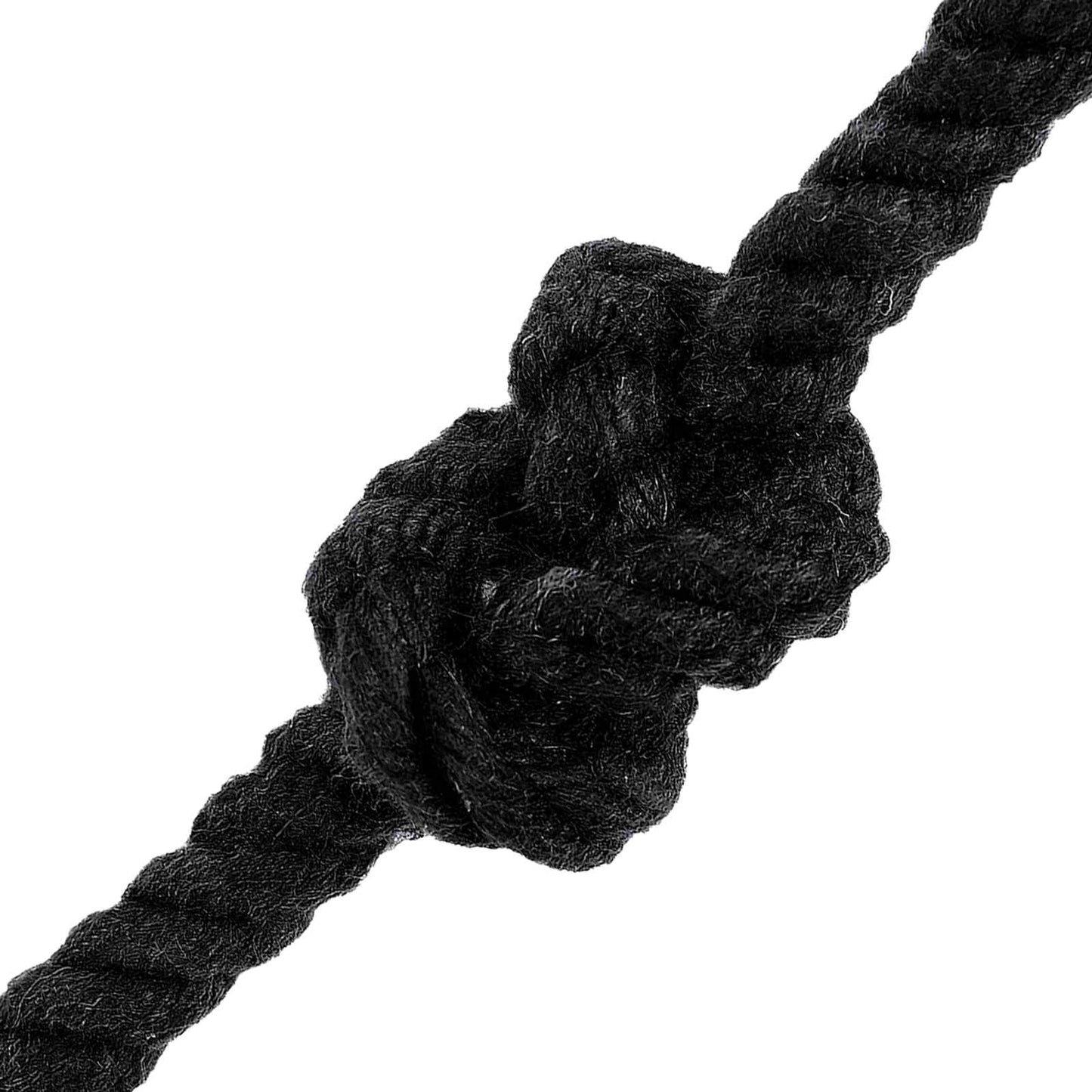 Cotton Rope 8 mm 500 m Black 100% Cotton