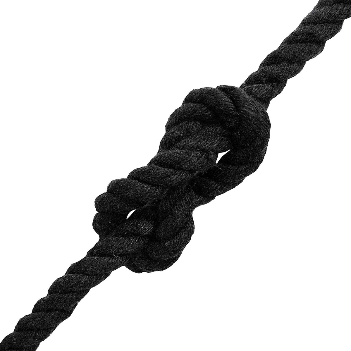 Cotton Rope 10 mm 250 m Black 100% Cotton