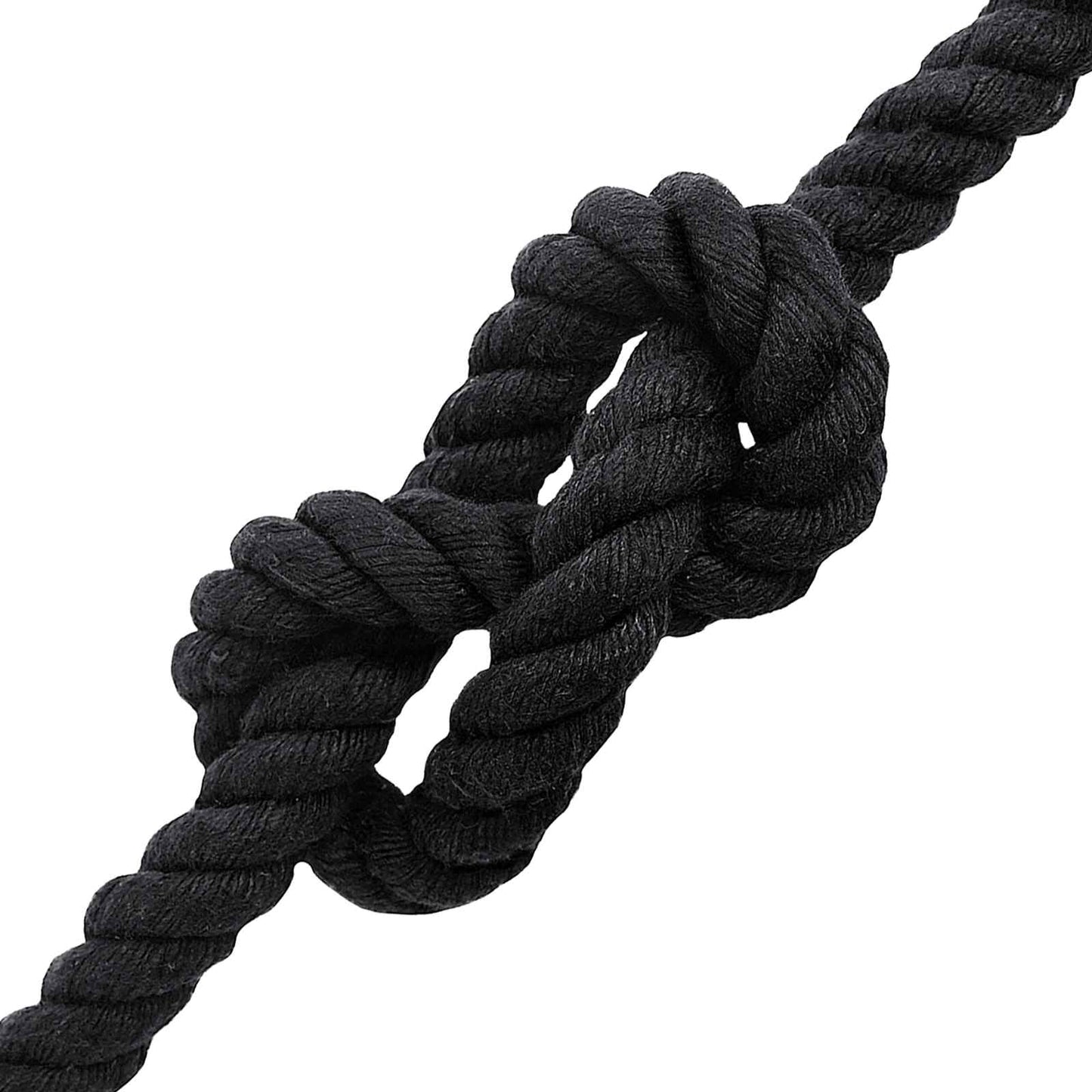 Cotton Rope 20 mm 100 m Black 100% Cotton
