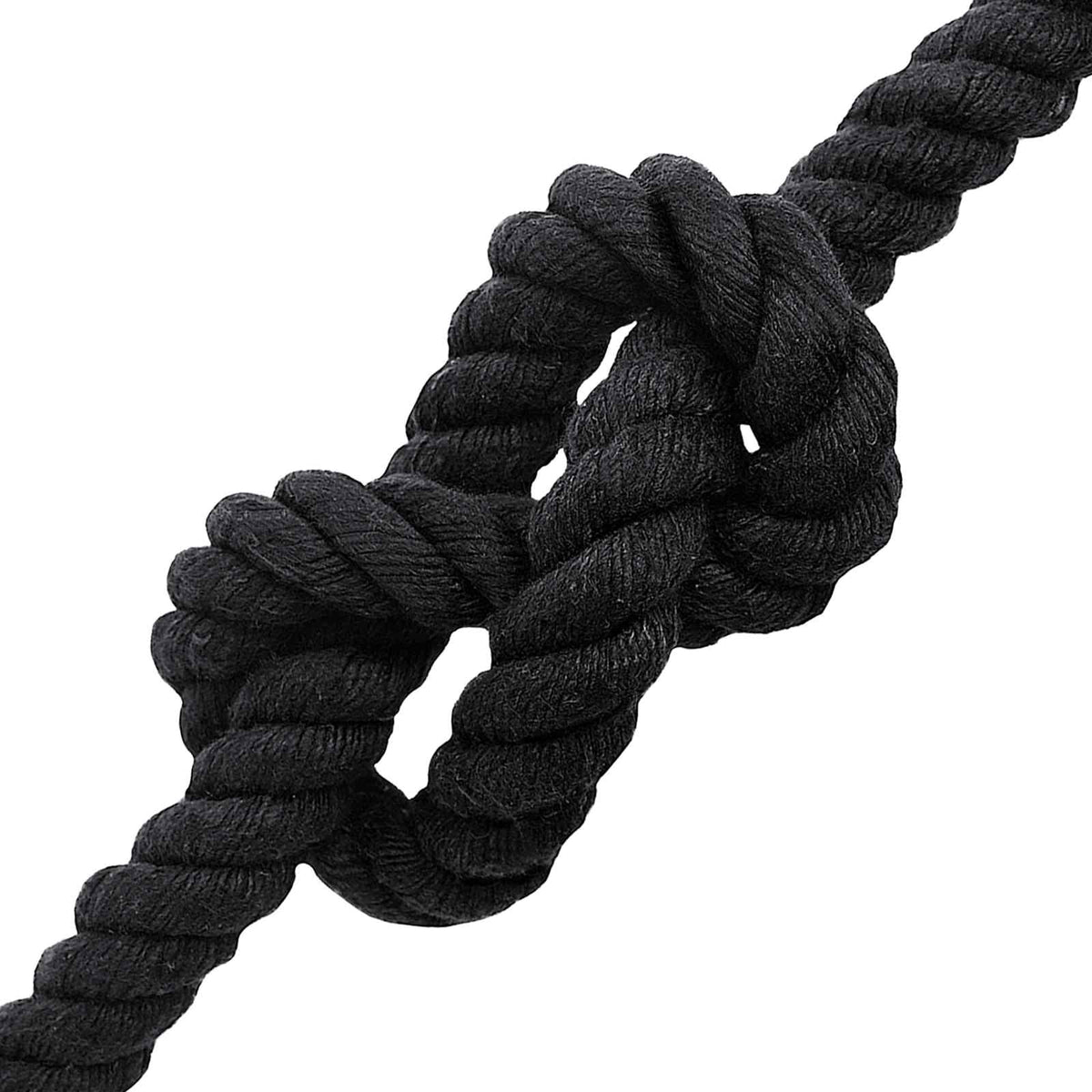Cotton Rope 24 mm 25 m Black 100% Cotton