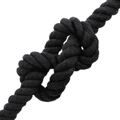 Cotton Rope 24 mm 25 m Black 100% Cotton