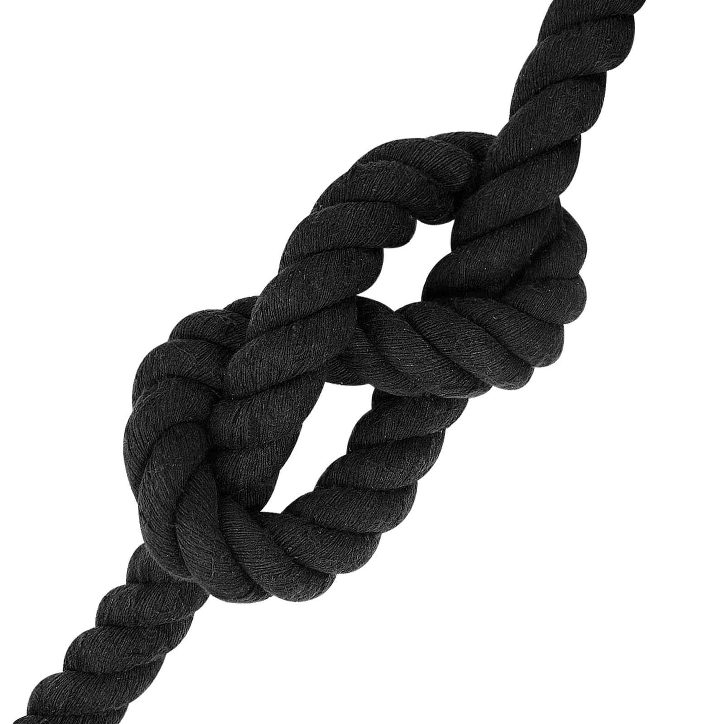 Rope Black 3 x 3 x 2500 cm Cotton