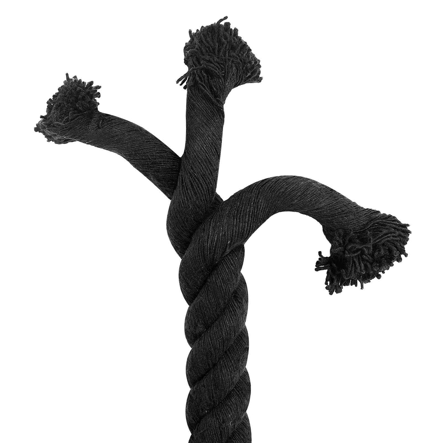 Cotton Rope 40 mm 10 m Black 100% Cotton