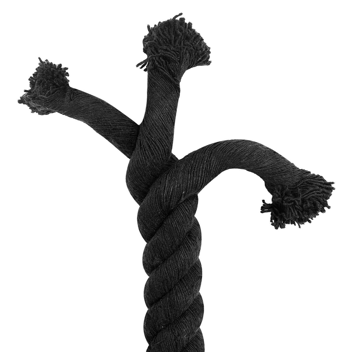 Cotton Rope 50 mm 10 m Black 100% Cotton
